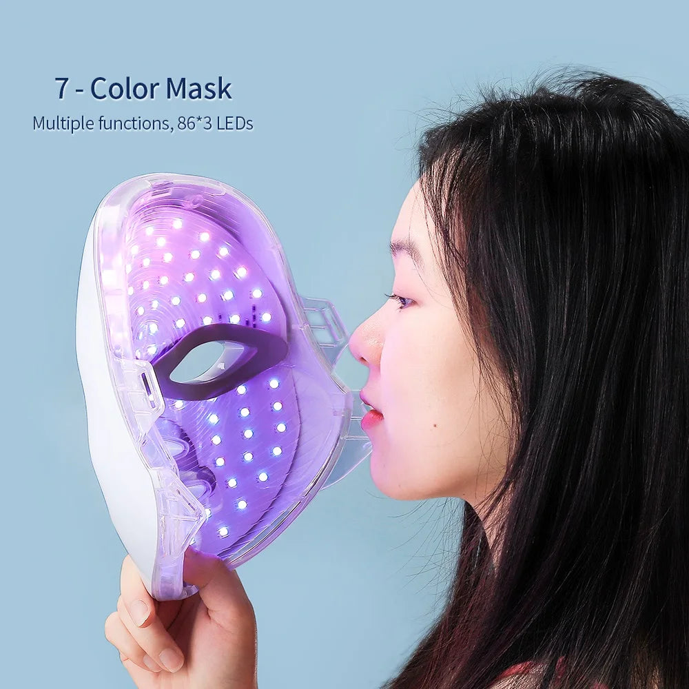 Halo 7-Color LED Face & Neck Mask