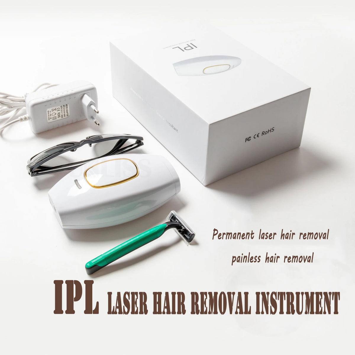 Silk IPL hair removal device