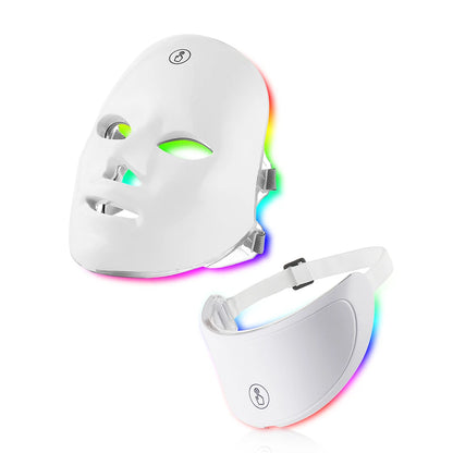 Halo 7-Color LED Face & Neck Mask