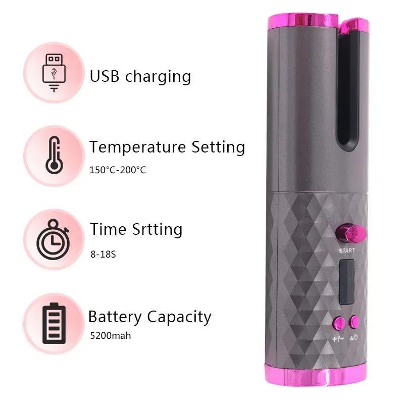 Curl Cordless Auto Hair Curler