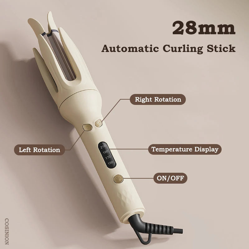 Swirl Auto-Rotating Hair Curler