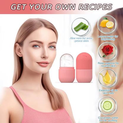 Chill Ice Roller & Gua Sha Set