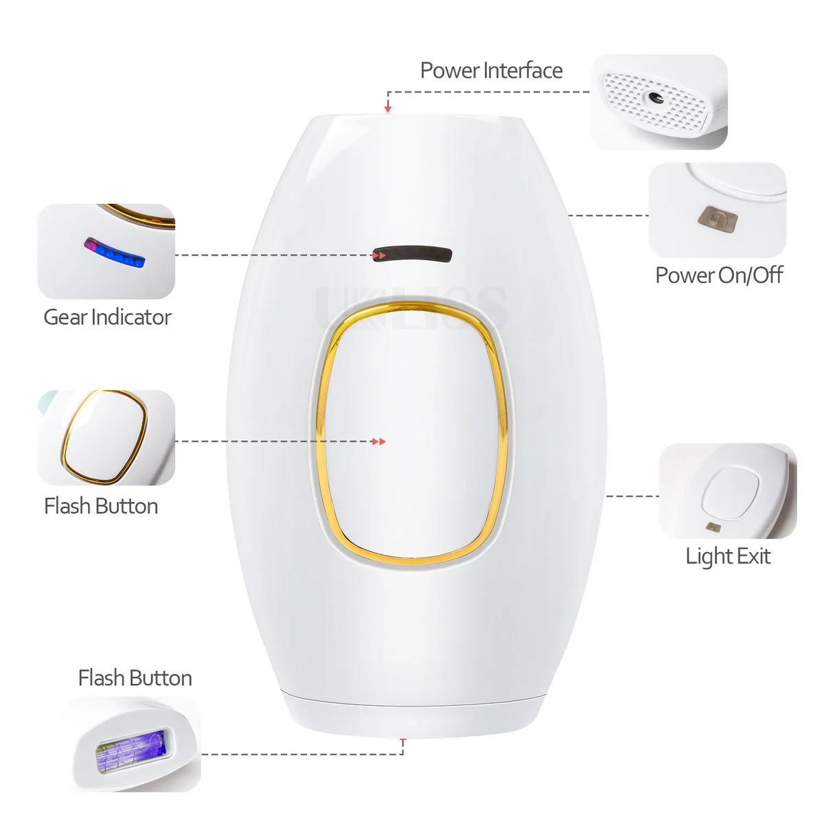 Silk IPL Hair Removal Device
