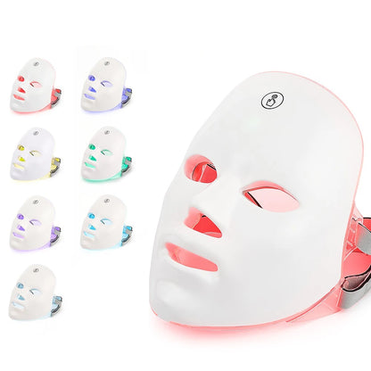 Halo 7-Color LED Face & Neck Mask