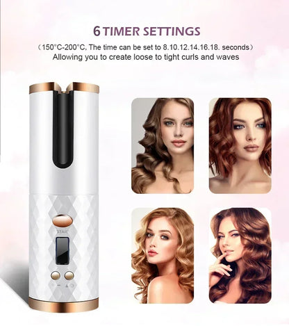 Curl Cordless Auto Hair Curler